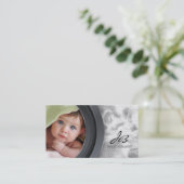 写真撮影の名刺の煙ライト 名刺 (スタンド正面)