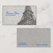写真撮影の名刺 名刺 (正面/裏面)
