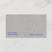 写真撮影の名刺 名刺 (裏面)