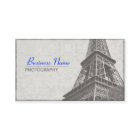 写真撮影の名刺