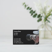 写真撮影の名刺 名刺 (スタンド正面)