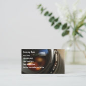 写真撮影の名刺 名刺 (スタンド正面)