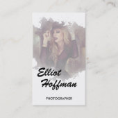 写真撮影の名刺 名刺 (正面)