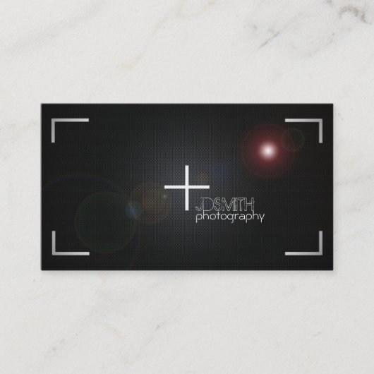 写真撮影の名刺 名刺 (正面)