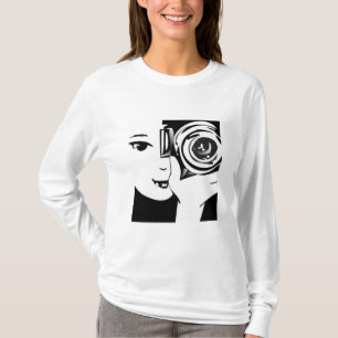 写真撮影のTシャツ Tシャツ