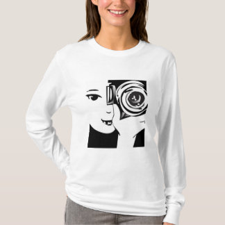 写真撮影のTシャツ Tシャツ