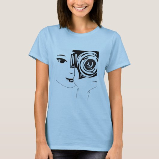写真撮影のTシャツ Tシャツ (正面)