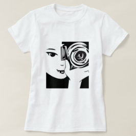 写真撮影のTシャツ Tシャツ