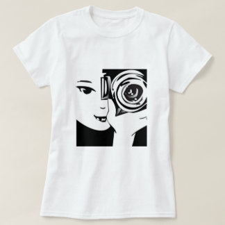 写真撮影のTシャツ Tシャツ