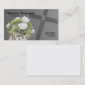 写真撮影を結婚する名刺 名刺 (正面/裏面)