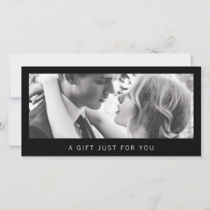 写真撮影ギフト券（ブラック）