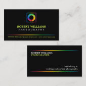 写真撮影シャッター 名刺 (正面/裏面)