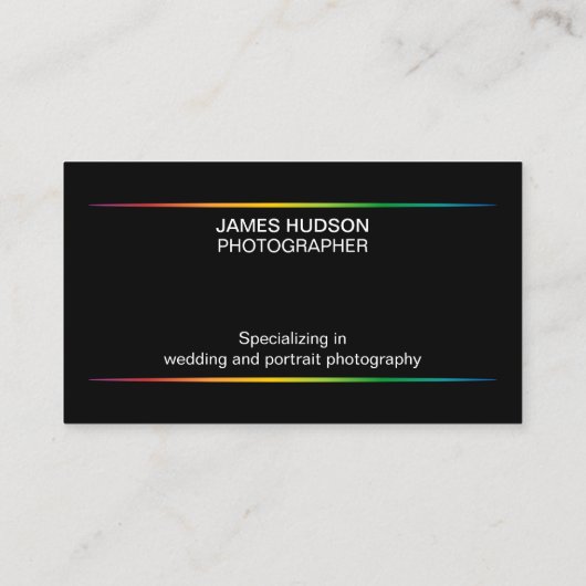 写真撮影シャッター 名刺 (裏面)