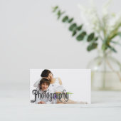 写真撮影名刺c2 名刺 (スタンド正面)