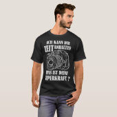 写真撮影用カメラガジェット Tシャツ (正面フル)