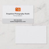 写真撮影用カメラ名刺 名刺 (正面/裏面)
