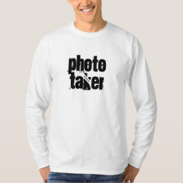 写真撮影者 Tシャツ