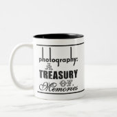 写真撮影記憶の宝庫 ツートーンマグカップ (左)