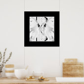 写真撮影 モノクロ写真 フォトアート ポスター (キッチン)