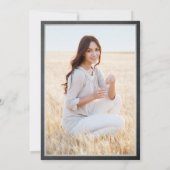 写真撮影:両親から白板卒業 案内状 (裏面)