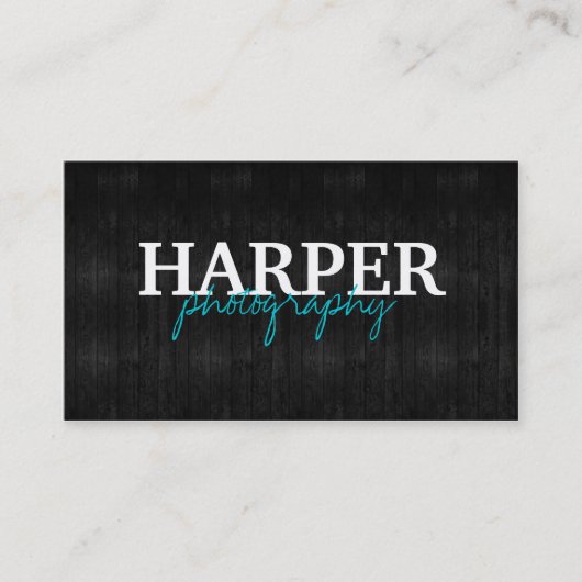 写真撮影 名刺 (正面)