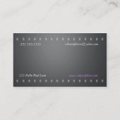 写真撮影 名刺 (裏面)