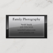 写真撮影 名刺 (裏面)