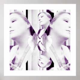 写真撮影　黒と白の写真　写真芸術 ポスター