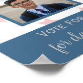 写真教室での学生選挙運動 ポスター (角)