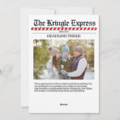 写真数々のおもしろいメリークリスマス北極ニュース シーズンカード (裏面)