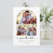 写真数々のアーチ書道結婚の セーブザデート (スタンド正面)