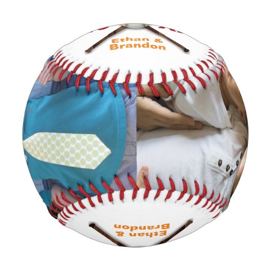 写真数々のカスタム最高のパパEver Father's Day 野球ボール (正面)
