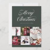 写真数々のカーシブかわいらしホリデーカード シーズンカード (正面)