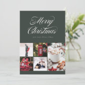 写真数々のカーシブかわいらしホリデーカード シーズンカード (スタンド正面)