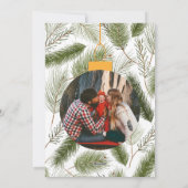 写真数々のクリスマスカード シーズンカード (裏面)