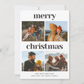 写真数々のクリスマスカード シーズンカード (正面)