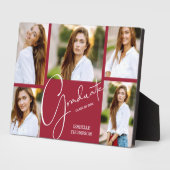 写真数々のクリムゾン卒業記念 フォトプラーク (側面)