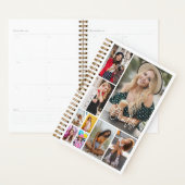 写真数々のコラージュシンプルパーソナライズされたモダン プランナー手帳 (ディスプレー)