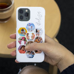 写真数々のコラージュシンプルパーソナライズされたモダン Case-Mate iPhone 14 PROケース<br><div class="desc">写真数々のコラージュシンプル名パーソナライズされたモダンHexagon Pattern頭が切れる phone iPhoneケースは、六角形の形であなたの写真のコラージュを特徴とする。おパーソナライズされた名前で誕生日、クリスマス、母の日、父の日、祖父母、兄、妹、友達など最高のに最適。写真のヒント： Zazzleにアップロードする前に写真を中心に。©Evco Studio www.zazzle.com/store/evcostudioによる設計</div>