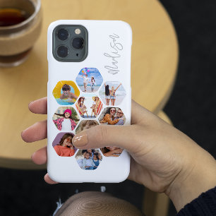 写真数々のコラージュシンプルパーソナライズされたモダン Case-Mate iPhone 14 PROケース
