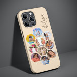 写真数々のコラージュシンプルパーソナライズされたモダン Case-Mate iPhone 14 PLUSケース<br><div class="desc">写真数々のコラージュシンプル名パーソナライズされたモダンHexagon Pattern頭が切れる phone iPhoneケースは、六角形の形であなたの写真のコラージュを特徴とする。おパーソナライズされた名前で誕生日、クリスマス、母の日、父の日、祖父母、兄、妹、友達など最高のに最適。写真のヒント： Zazzleにアップロードする前に写真を中心に。©Evco Studio www.zazzle.com/store/evcostudioによる設計</div>