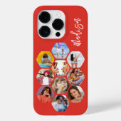 写真数々のコラージュシンプルパーソナライズされたモダン Case-Mate iPhoneケース (裏面)