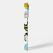 写真数々のコラージュシンプル六角モダン模様 Case-Mate iPhoneケース (裏面 / 右)