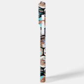 写真数々のコラージュシンプル六角モダン模様 Case-Mate iPhoneケース (裏面 / 左)