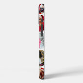 写真数々のコラージュシンプル六角モダン模様 Case-Mate iPhoneケース (裏面 / 左)