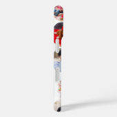 写真数々のコラージュシンプル六角モダン模様 Case-Mate iPhoneケース (裏面 / 右)