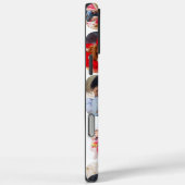 写真数々のコラージュシンプル六角モダン模様 Case-Mate iPhoneケース (裏面 / 右)