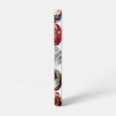 写真数々のコラージュシンプル六角モダン模様 SAMSUNG GALAXYケース (左側面)