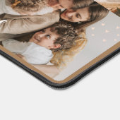 写真数々のコラージュモダンフパーソナライズされたァミリ デスクマット (コーナー)