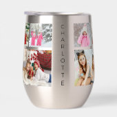 写真数々のコラージュモダン名パーソナライズされた (右面)